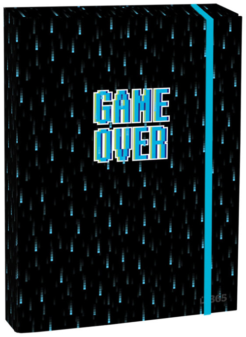 Box na sešity s klopou A4 Game Over